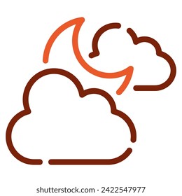 Blue Sky Icon Spring, for uiux, web, app, infographic, etc