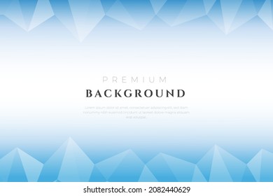 blue sky low poly premium background 
