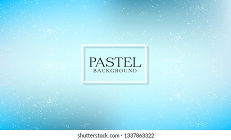 Blue sky palette design. Blue pastel background.