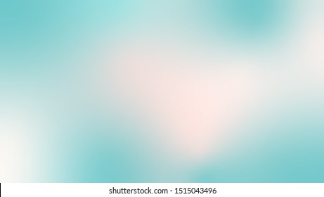 Blue sky pastel gradient vector background. illustration blurred wallpaper for template website and business social media advertising. Beautiful luxury concept. 