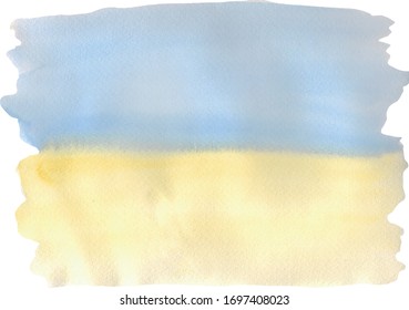 Blue sky pattern splash backdrop,  watercolor texture traced, vector eps 10