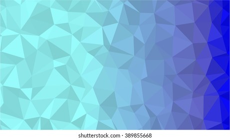 Blue sky polygonal background