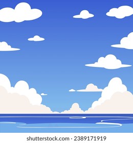 Blue sky Blue sea Blue water