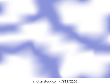 blue sky smoke cloud or water blurred on white background ,art concept,mesh and smudge style ,abstract vector illustration