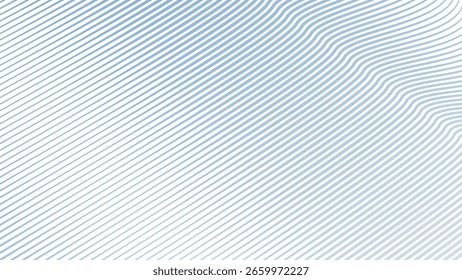 Fondo Abstractas de líneas onduladas de rayas azules para Diseño web moderno, arte digital y presentación de interfaz de usuario