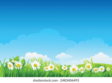 Blue Sky Vektorgrafik Design 