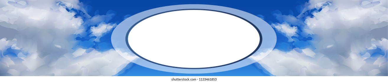 blue sky vector background