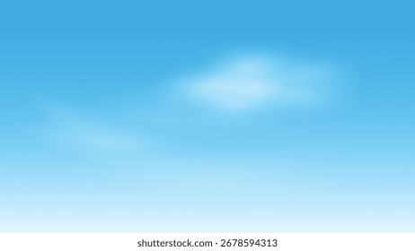 blue sky with  white cloud background