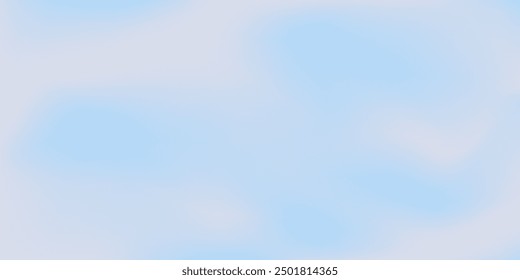 Blue sky and white gradient minimal background for wide web header, and web banner design. Abstract smooth soft gradient background, web poster. Vector EPS 10