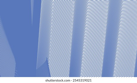Fondo abstracto de la línea de rayas zig zag del cielo azul para el estilo del telón de fondo o de la tela