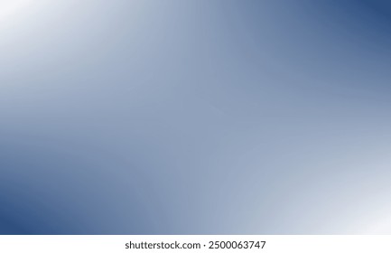 Blue, sliver and white lighting gradient illustration design for wallpaper or background, blue degrade backdrop