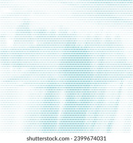 Blue small dot and white abstract background vector design