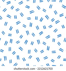 Líneas pequeñas azules sin fisuras con fondo blanco.