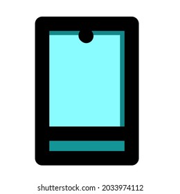 Blaues Smartphone-Logo, Vektor HD