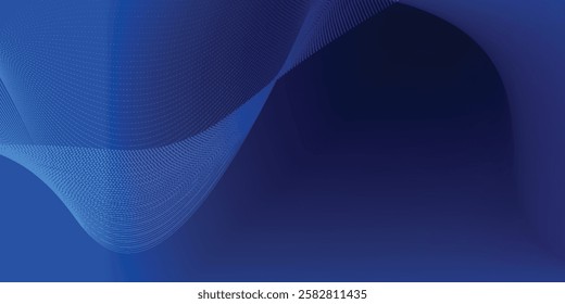 Blue smoke dark background, abstract pattern Simple, modern design for covers