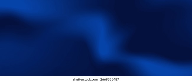 Blauer Rauch, dunkler Hintergrund, abstraktes Muster Einfaches, modernes Design für Cover, Visitenkarten, Broschüren oder Produktdisplays.