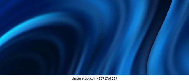 Blue smoke dark background, abstract pattern Simple, modern design for covers, business cards, brochures or product displays.