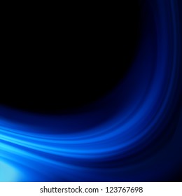 Blue smooth twist light lines background. EPS 8 vector file included