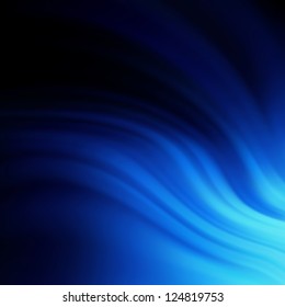 Blue smooth twist light lines background. EPS 8 vector file included
