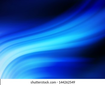 Blue smooth twist light lines background. EPS 10 vector file included