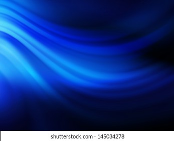 Blue smooth twist light lines background. EPS 10 vector file included