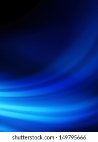 Blue smooth twist light lines background. EPS 10 vector file included