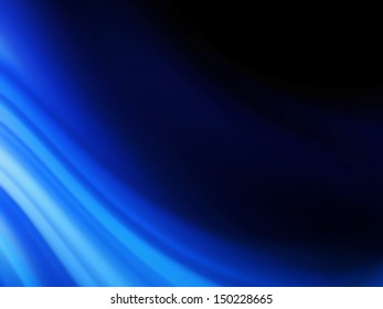 Blue smooth twist light lines background. EPS 10 vector file included
