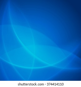 Fondo vectorial de las líneas de luz de giro liso azul. Es bueno para el diseño de folletos, presentaciones, banner publicitario, volante o póster. Fondo Abstracto, Fondo Ola, Vector De Fondo Abstracto.
