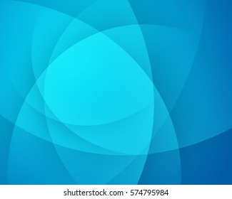 Fondo abstracto del vector de líneas de luz de giro liso azul. Eps 10. Concepto de papel tapiz móvil, telón de fondo web o diseño tipográfico.
