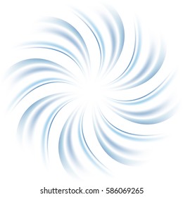 Blue smooth twist light lines vector background vector eps10