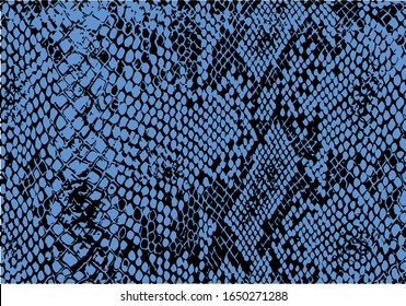 blue snake pattern vector design