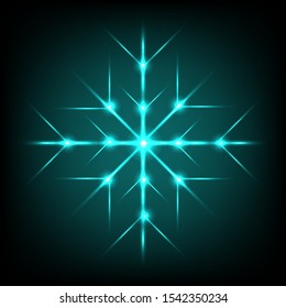 blue snow background 2. black background.vektor