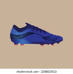 soccer cleat vector