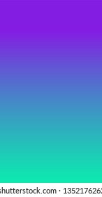 Blue social media duotone gradient background. Social network stories soft colorful theme. Aquamarine graphic display, wallpaper. Modern vibrant mobile app design. Blending bright duo colors template