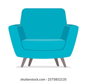 blue sofa chair good quality and design