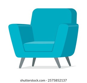 blue sofa chair good quality and design