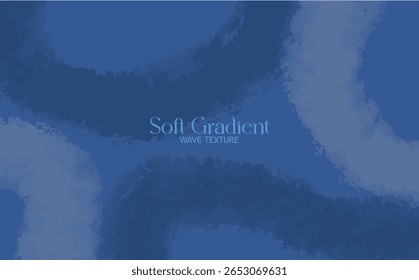 Fondo azul suave de la onda del degradado Abstractas – textura minimalista colorida