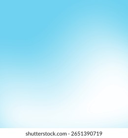 Azul suave degradado de luz a blanco desvanecimiento