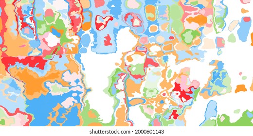 Blue Soft Textile mehrfarbiger Hintergrund. Pastellfarben Original Red Yellow Light Fashion Map Illustration. Grüner Grunge Ornamental rosa Farbpalette Ansicht. Orange Nature Modern Art Rainbow Design.