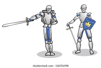 Blue soldier
