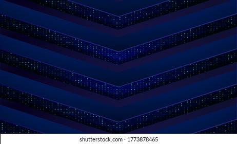 Fondo azul brillante, fondo de lujo, vector de ilustración.		