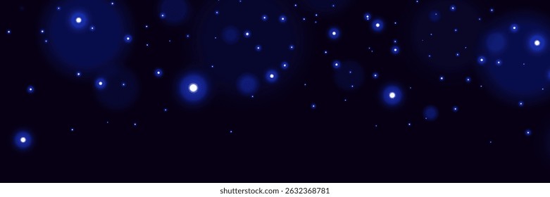 Blue sparks of dust and stars, the glitter of light and flash.