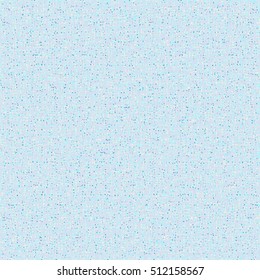 Blue speckled canvas texture. Abstract vector.
