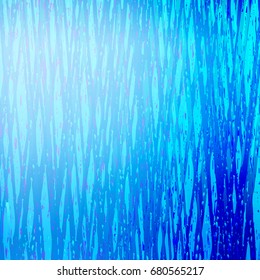 Blue speckled and stripped vertical background. Vector illustration