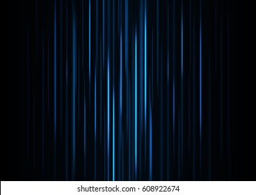 blue speed laser, technology background, glowing line abstract background, vector illustration