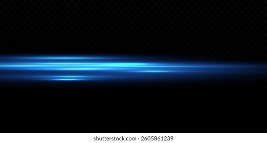
Blue speed lines. Flow. Transmission. Rays, lines, flash of light.