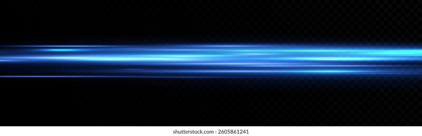 
Blue speed lines. Flow. Transmission. Rays, lines, flash of light.