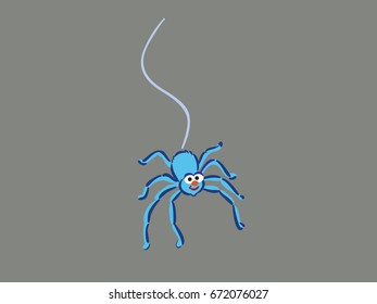 blue spider 