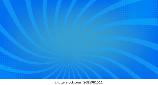 Ilustração do Vetor de Fundo da Espiral Azul eps.10