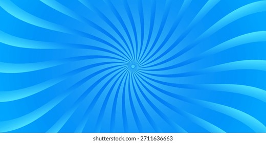 Blue Spiral Background Vector illustration